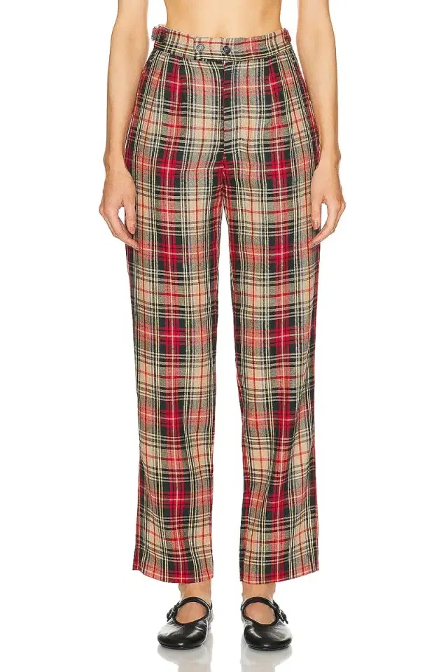 BODE Truro Plaid Trouscer