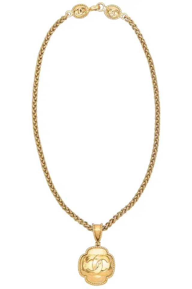chanel Chanel 1995 Coco Mark Necklace