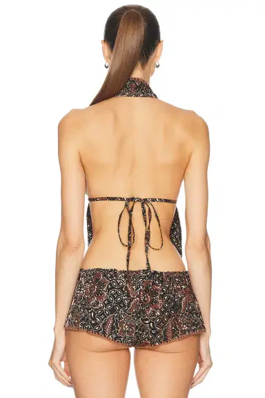 Akoia Swim Batik Crochet Top | Thumbnail 3