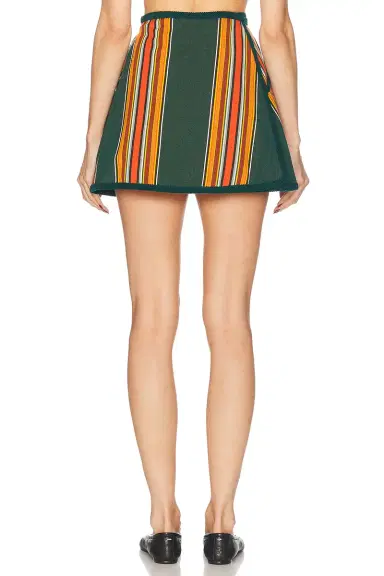 BODE Parakeet Stripe Skirt | Thumbnail 4 BODE Parakeet Stripe Skirt | Thumbnail 4