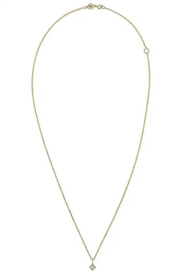 ISA GRUTMAN Diamond Pendant Necklace