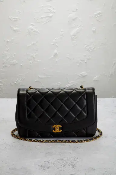 Chanel Chanel Lambskin Vintage Diana Flap Bag | Thumbnail 2 Chanel Chanel Lambskin Vintage Diana Flap Bag | Thumbnail 2
