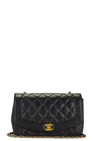 Chanel Chanel Lambskin Vintage Diana Flap Bag | Thumbnail 1 Chanel Chanel Lambskin Vintage Diana Flap Bag | Thumbnail 1