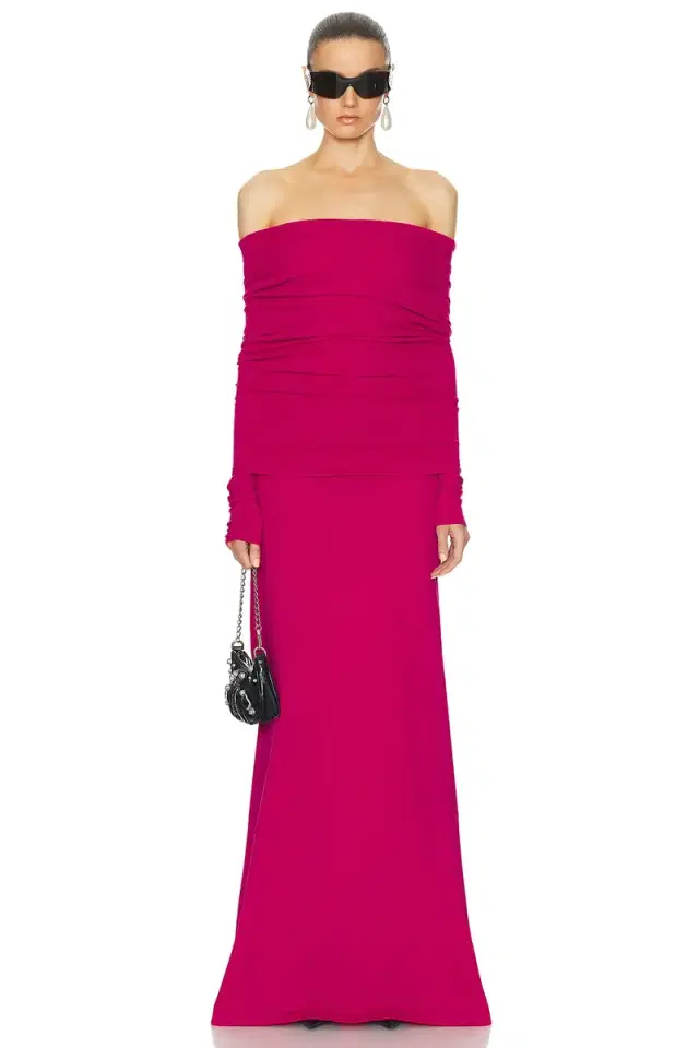 Balenciaga Boat Collar Dress