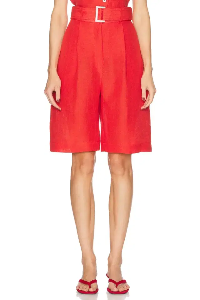 MATTHEW BRUCH Pleated Bermuda Short