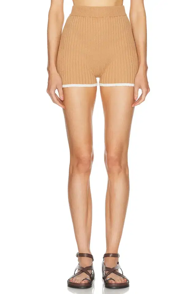 MATTHEW BRUCH Rib Knit Hot Short