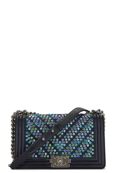 Chanel Chanel Tweed Boy Bag | Thumbnail 1 Chanel Chanel Tweed Boy Bag | Thumbnail 1