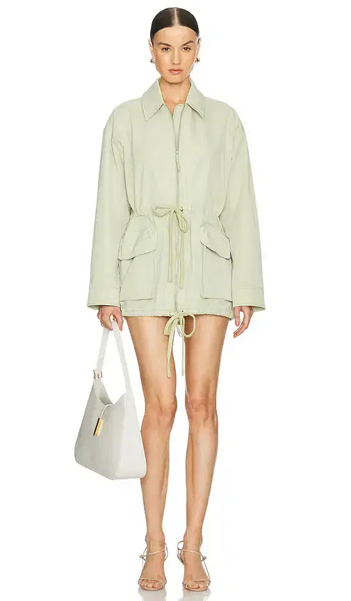 GRLFRND Tech Gabardine Parka Jacket