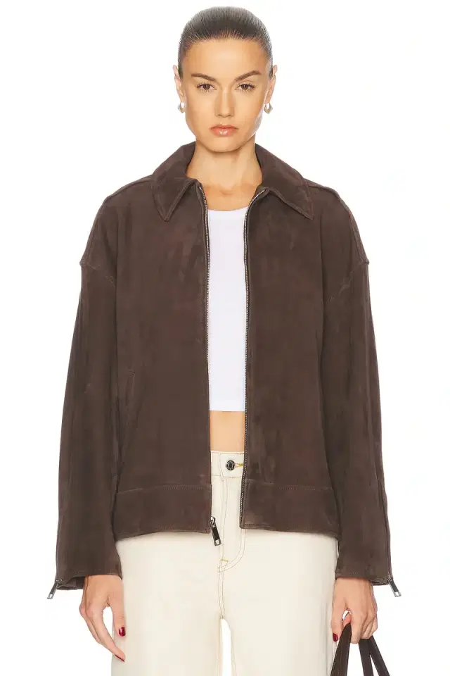 GRLFRND Alek Suede Jacket