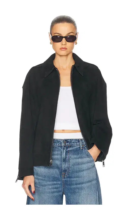 GRLFRND Alek Suede Jacket