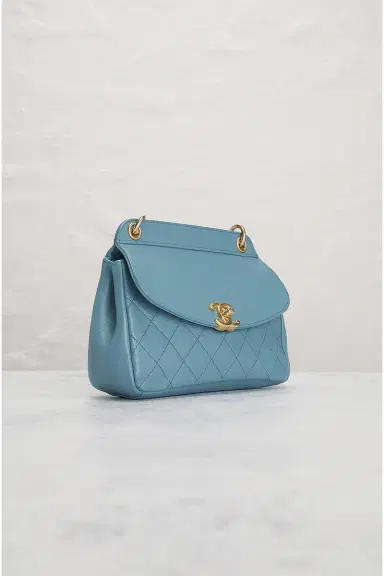 Chanel Chanel Calfskin Curve Flap Bag | Thumbnail 4 Chanel Chanel Calfskin Curve Flap Bag | Thumbnail 4