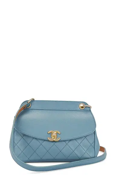 Chanel Chanel Calfskin Curve Flap Bag | Thumbnail 1 Chanel Chanel Calfskin Curve Flap Bag | Thumbnail 1