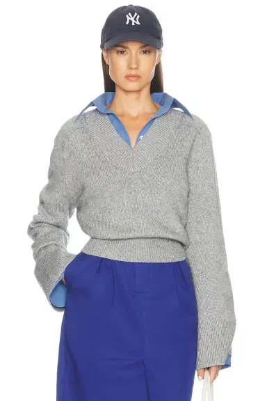 Helsa Talena V Neck Sweater | Thumbnail 3