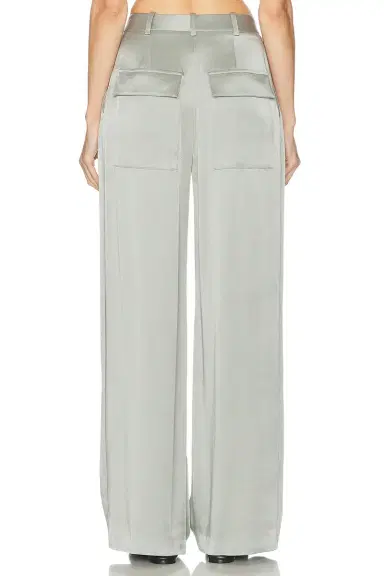 Lapointe Satin Relaxed Pleated Pant | Thumbnail 4