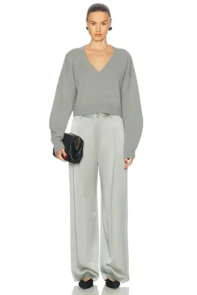 Lapointe Satin Relaxed Pleated Pant | Thumbnail 5