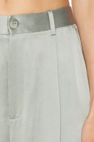Lapointe Satin Relaxed Pleated Pant | Thumbnail 6