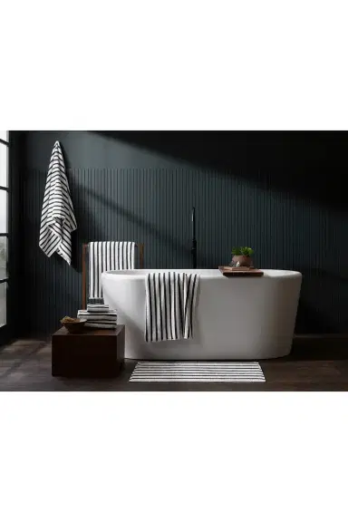 Parachute Organic Resort Stripe Tub Mat | Thumbnail 3 Parachute Organic Resort Stripe Tub Mat | Thumbnail 3