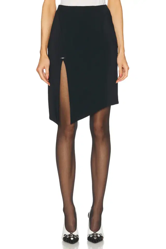 Mugler Slit Long Skirt