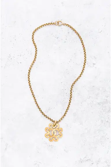 Chanel Chanel 1995 CC Flower Necklace | Thumbnail 2