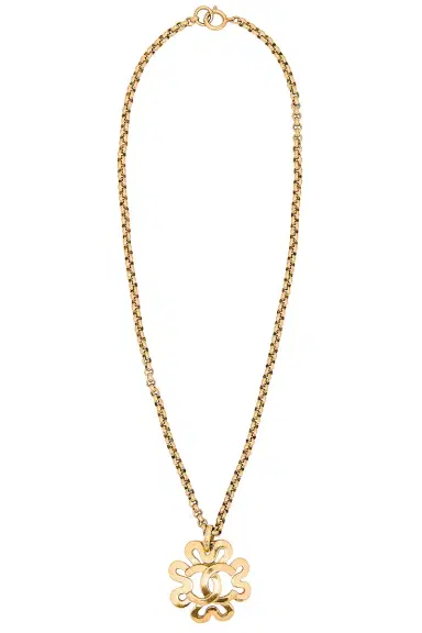 Chanel Chanel 1995 CC Flower Necklace | Thumbnail 1