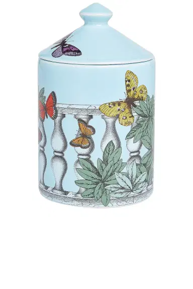 FORNASETTI Farfalle E Balaustra Small Candle | Thumbnail 1 FORNASETTI Farfalle E Balaustra Small Candle | Thumbnail 1