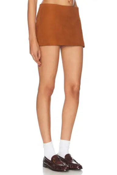 Mimchik Curved Mini Skirt | Thumbnail 2