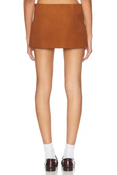 Mimchik Curved Mini Skirt | Thumbnail 4