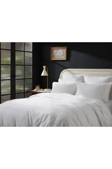 Parachute Heirloom Tencel Linen Fitted Sheet | Thumbnail 3