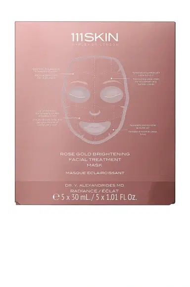 111SKIN Rose Gold Brightening Facial Treatment Mask 5 Pack | Thumbnail 1 111SKIN Rose Gold Brightening Facial Treatment Mask 5 Pack | Thumbnail 1