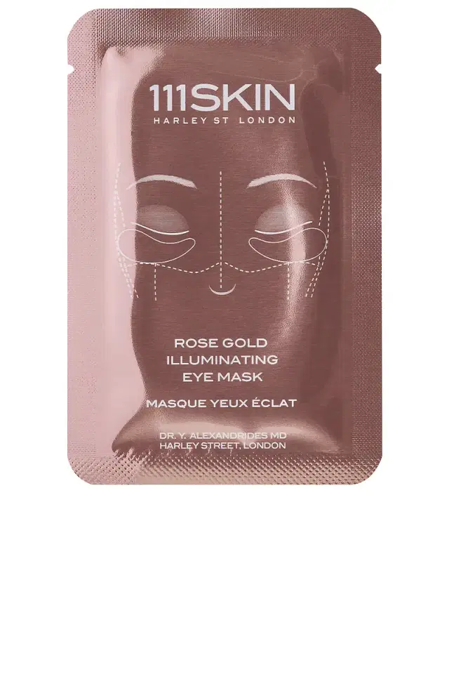 Rose Gold Illuminating Eye Mask 8 Pack
