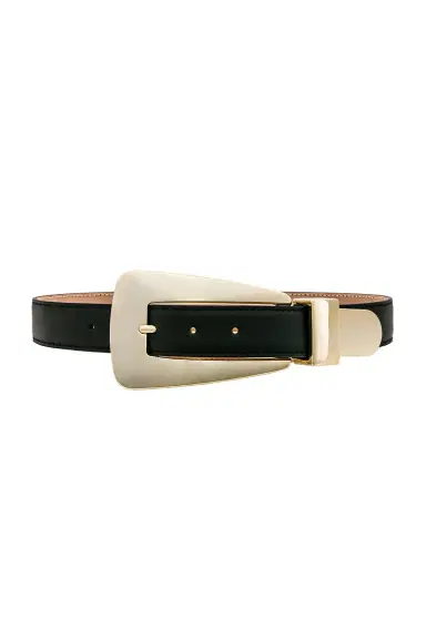 Khaite Lucca Gold Buckle 30mm Belt | Thumbnail 1