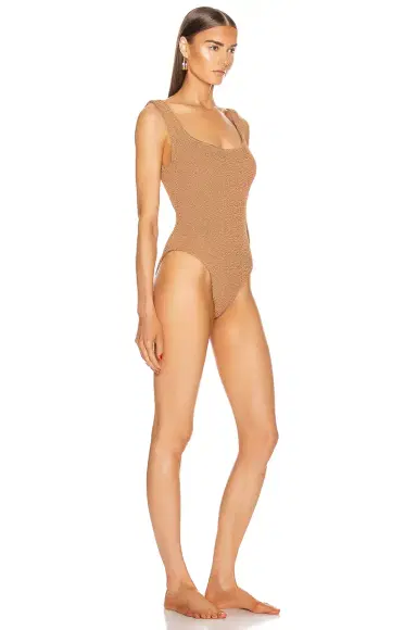 Hunza G Classic Square Neck One Piece Swimsuit | Thumbnail 2