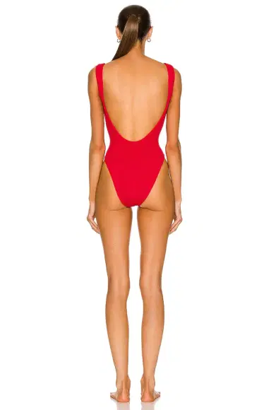 Hunza G Square Neck Swimsuit | Thumbnail 3