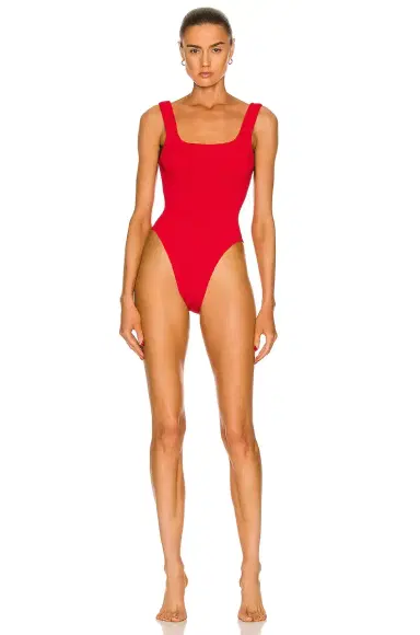 Hunza G Square Neck Swimsuit | Thumbnail 1