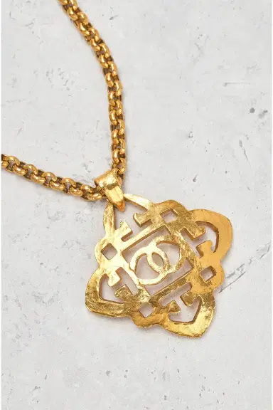 Chanel Chanel 1992 Coco Mark Necklace | Thumbnail 3 Chanel Chanel 1992 Coco Mark Necklace | Thumbnail 3