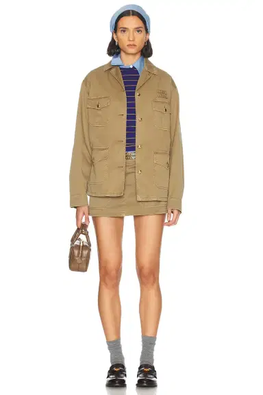 Miu Miu Utility Jacket | Thumbnail 4 Miu Miu Utility Jacket | Thumbnail 4