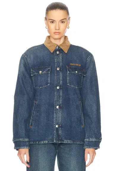 Miu Miu Denim Jacket | Thumbnail 2