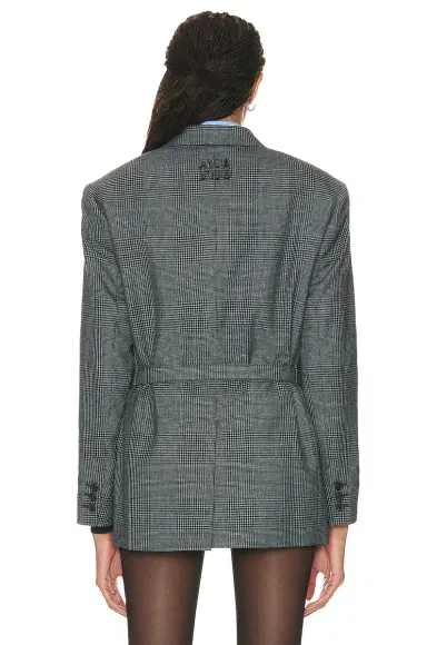 Miu Miu Belted Blazer | Thumbnail 4
