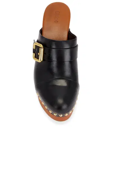 Chloé Jeanette Clog Sandal | Thumbnail 4 Chloé Jeanette Clog Sandal | Thumbnail 4