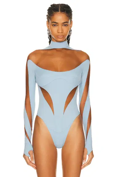 Mugler Illusion Cut Bodysuit | Thumbnail 2 Mugler Illusion Cut Bodysuit | Thumbnail 2