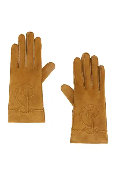 Burberry Suede Gloves | Thumbnail 1