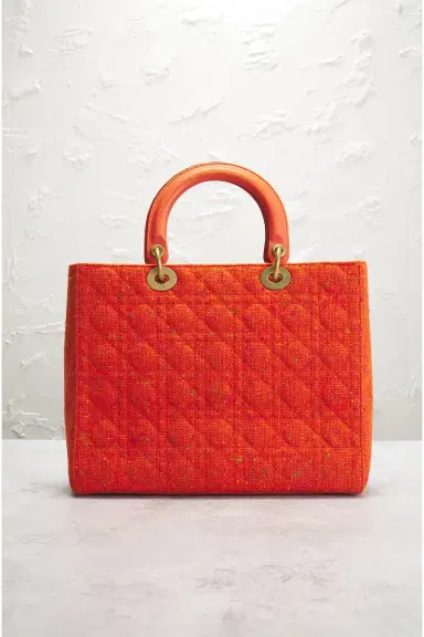 Dior Wool Cannage Lady Handbag | Thumbnail 5