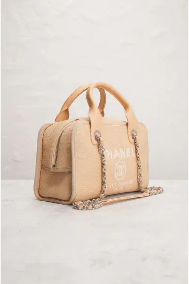 Chanel Chanel Deauville Handbag | Thumbnail 4