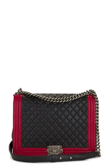 Chanel Chanel Lambskin Boy Bag | Thumbnail 1 Chanel Chanel Lambskin Boy Bag | Thumbnail 1