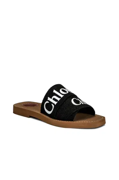 Chloé Woody Flat Slides | Thumbnail 2 Chloé Woody Flat Slides | Thumbnail 2