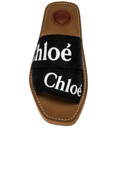 Chloé Woody Flat Slides | Thumbnail 4 Chloé Woody Flat Slides | Thumbnail 4