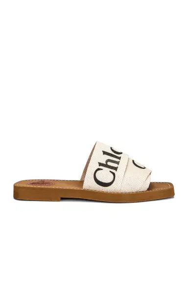 Chloé Woody Flat Slides | Thumbnail 1 Chloé Woody Flat Slides | Thumbnail 1