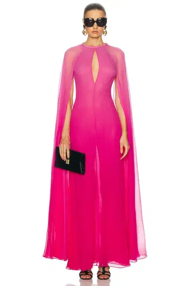 Tom Ford Keyhole Neckline Evening Dress | Thumbnail 4