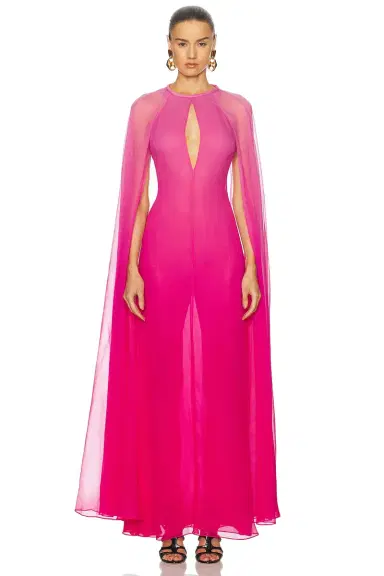 Tom Ford Keyhole Neckline Evening Dress | Thumbnail 1
