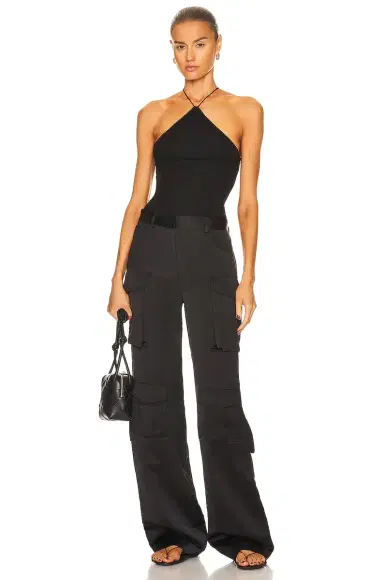 ENZA COSTA Stretch Silk Knit Halter Tank Top | Thumbnail 4 ENZA COSTA Stretch Silk Knit Halter Tank Top | Thumbnail 4